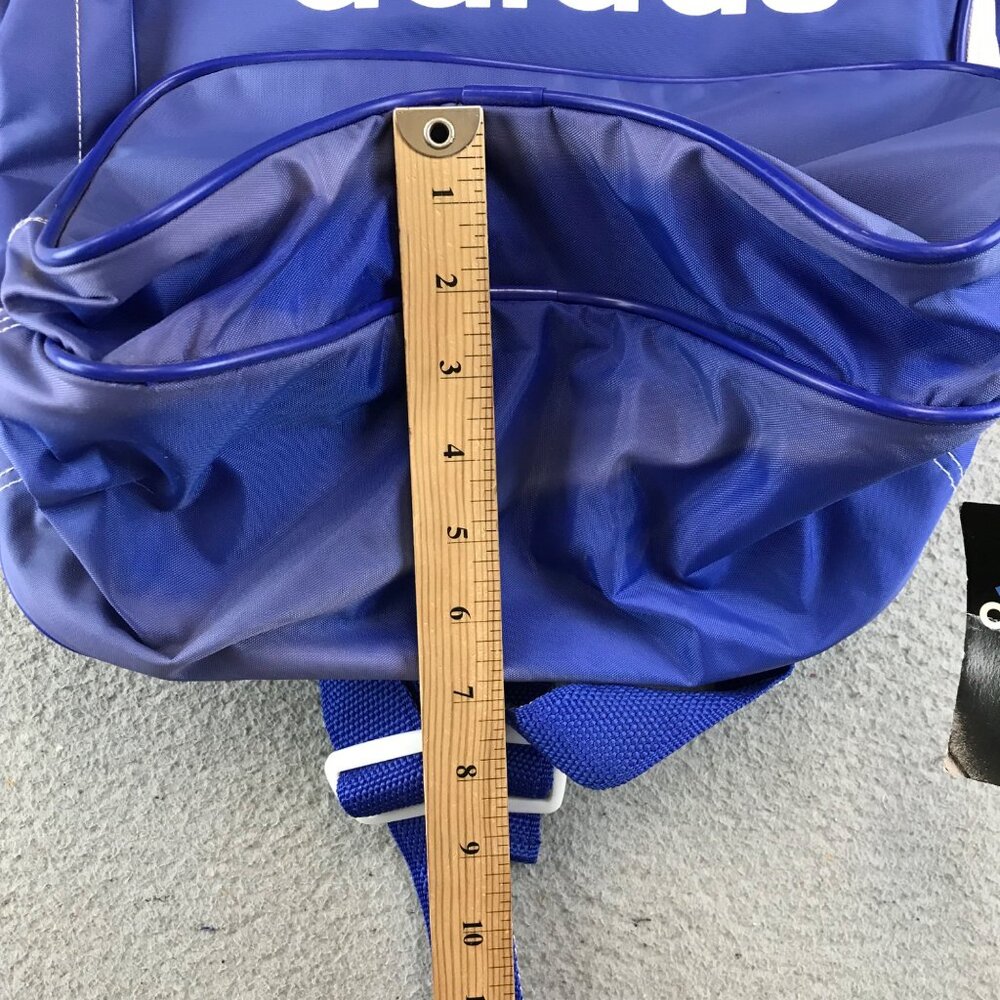 New Adidas Blue Backpack With Logo‎ Design - Picture 9 of 15